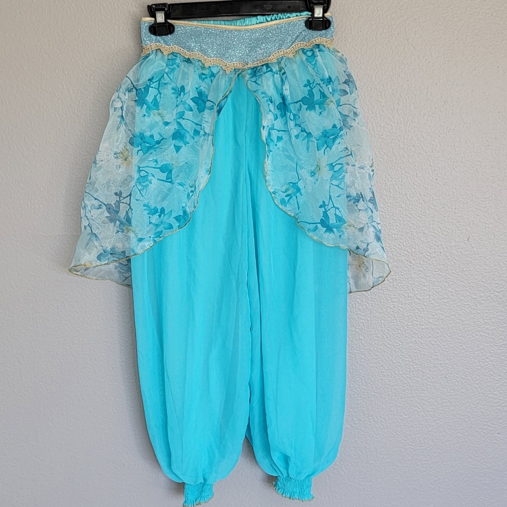 Disney Girls  Jasmine Princess Costume  Pants/  9/10.